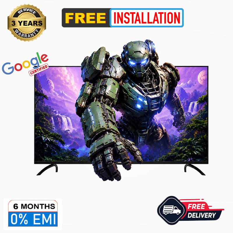Vision 55" QLED Google TV 4K PQ6 Galaxy Plus