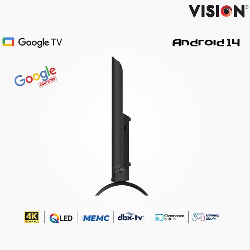 Vision 55" QLED Google TV 4K PQ6 Galaxy Plus thumbnail 3