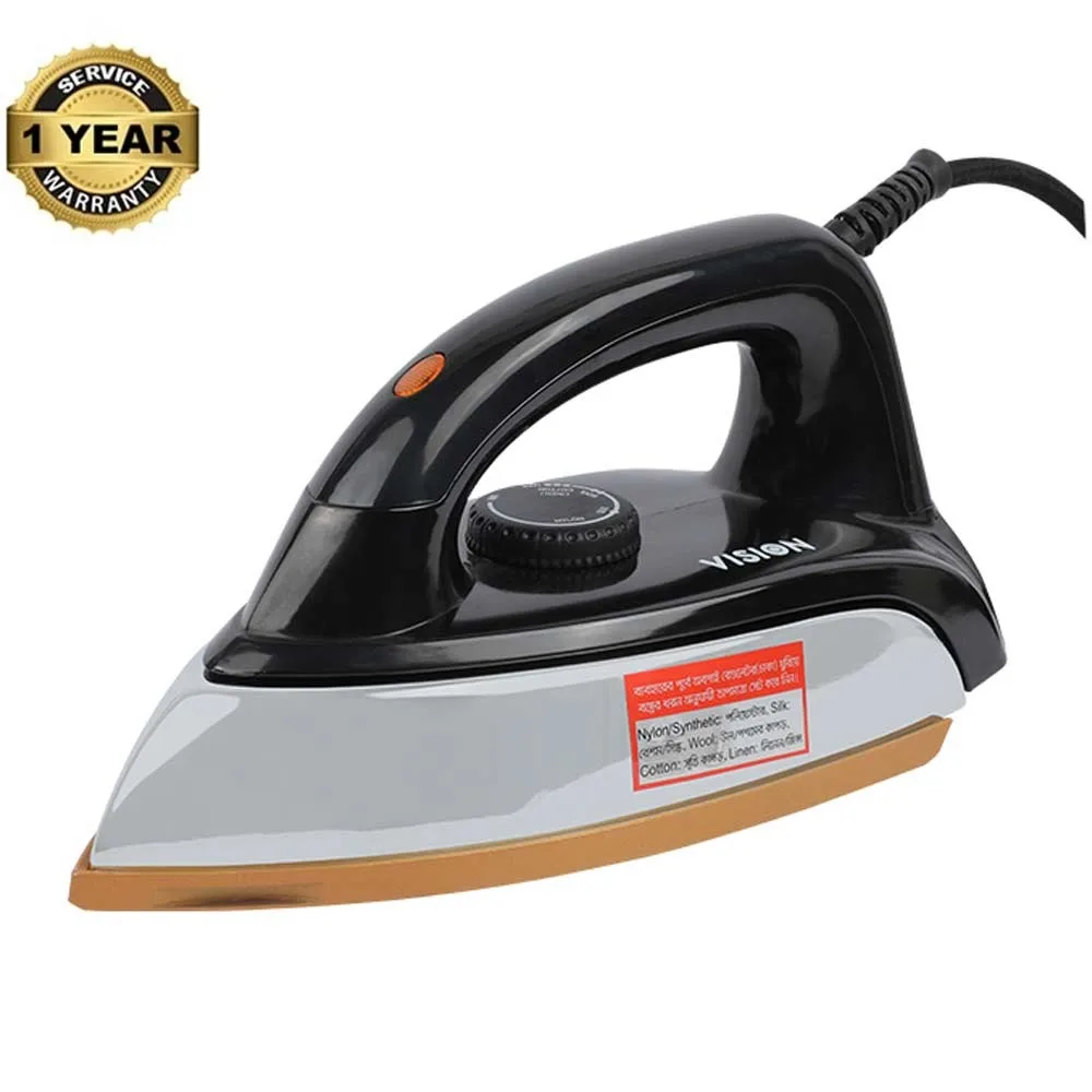 VISION Electronic Iron 1200W with Overheat and Burn Protection  VIS-DEI- 005